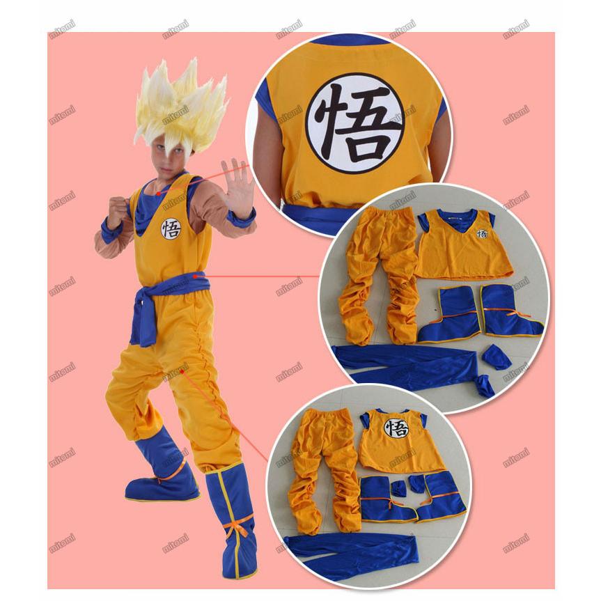 送料無料 ハロウィーン 衣装 子供用 キッズ ドラゴンボール 孫悟空 コスプレ衣装 大人用ハロウィンコスチューム Dragon Ball ハロウィーン変装fuws02 Fuws02 Mitomi 通販 Yahoo ショッピング