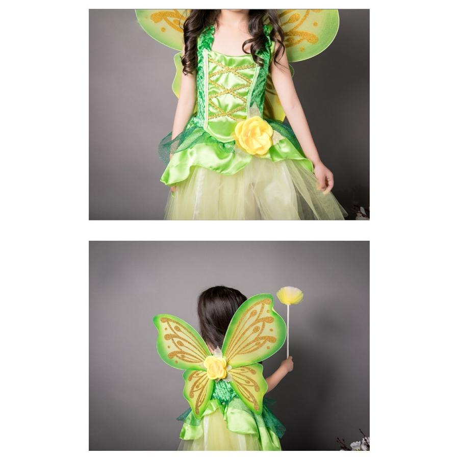 送料無料 ハロウィン 衣装 子供 女の子 妖精 子供用 コスチューム 妖精 翼付き 仮装 キッズ 妖精 コスプレ衣装 お姫様 ドレス ワンピース お遊戯会yaws09 Yaws09 Mitomi 通販 Yahoo ショッピング