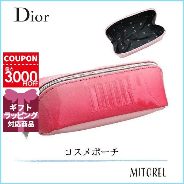 クリスチャンディオール Christian Dior スターチャームエナメルコスメポーチ お得なキャンペーンを実施中 雑貨 ノベルティ 定形外郵便可100g ワイドオープン ピンク