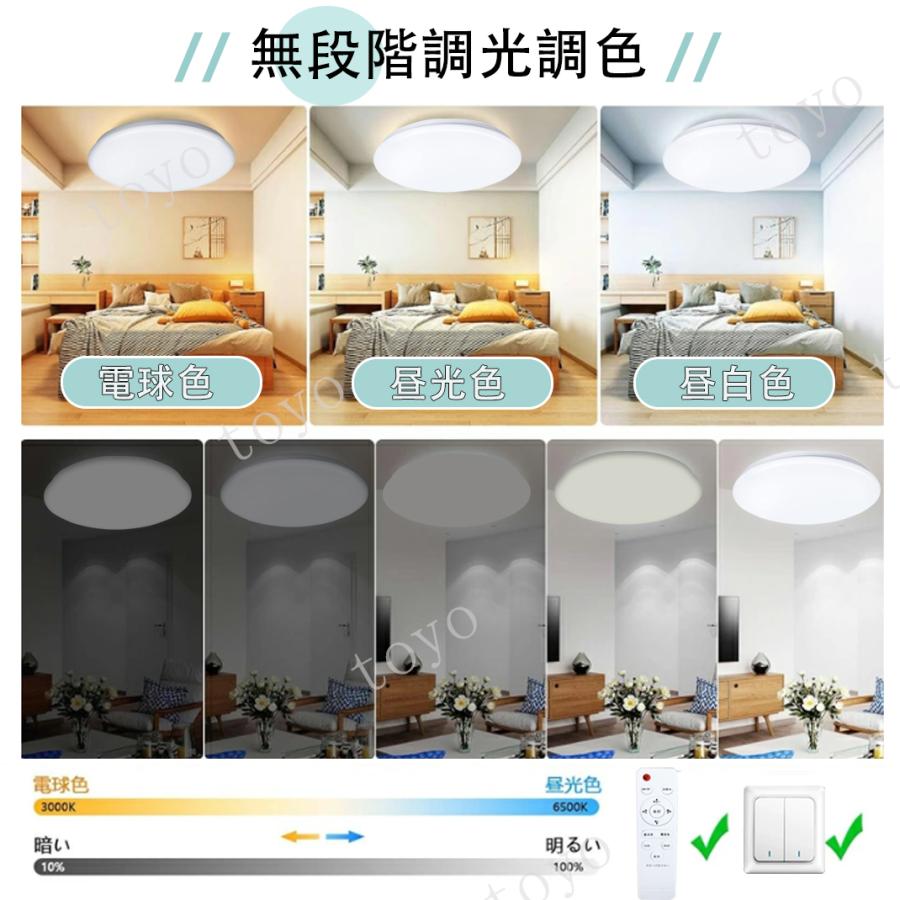 限定価格1890！／ledシーリングライト調光調色 6畳8畳10畳 昼光色 電球