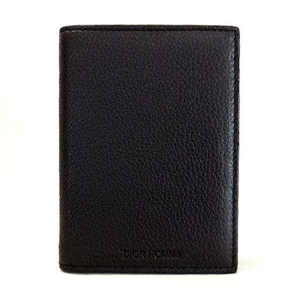 国内直営店未入荷品 ディオール メン カードケース 財布 ブラック 2DSBH010TAB H900 Dior Homme｜mitoyo