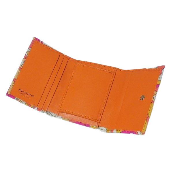 EMILIO PUCCI エミリオプッチ 三つ折り財布 ポップフラワー EMILIO PUCCI エミリオプッチ 三つ折り財布 ポップフラワー