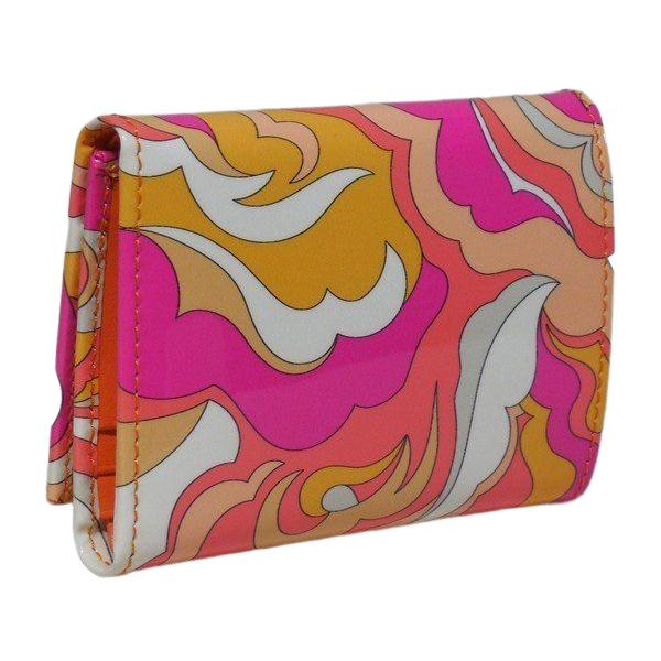 EMILIO PUCCI エミリオプッチ 三つ折り財布 ポップフラワー EMILIO PUCCI エミリオプッチ 三つ折り財布 ポップフラワー