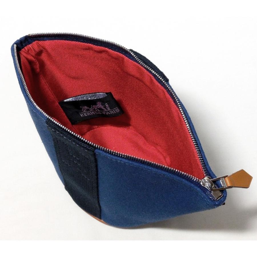 HERMES（エルメス） パルミール ミニミニ インディゴブルー ポーチ