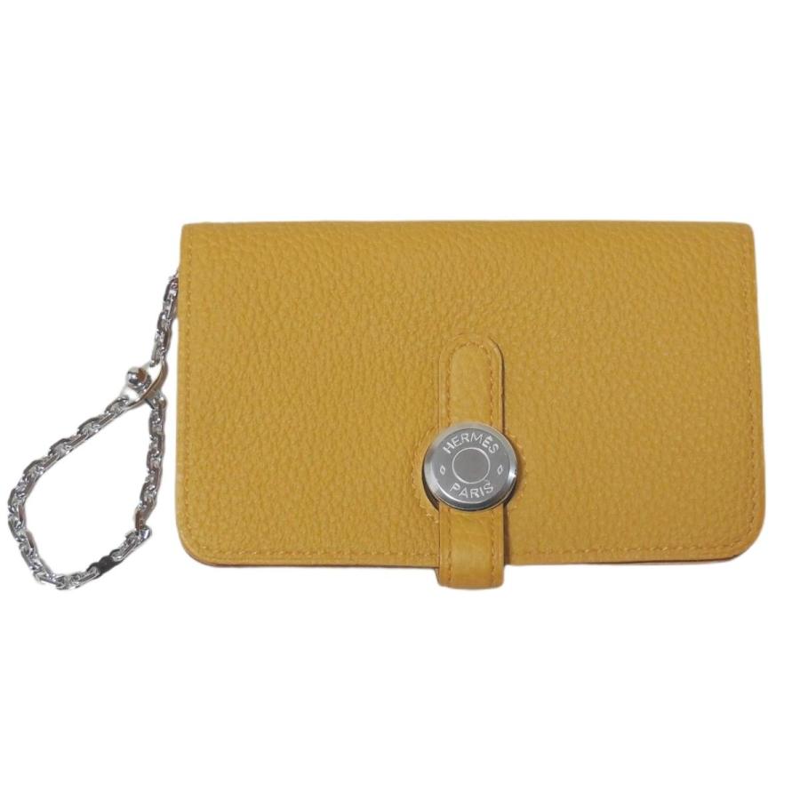 HERMES エルメス ドゴン キーケース ジョーヌ アンブル ヴォー HERMES エルメス ドゴン キーケース ジョーヌ アンブル ヴォー
