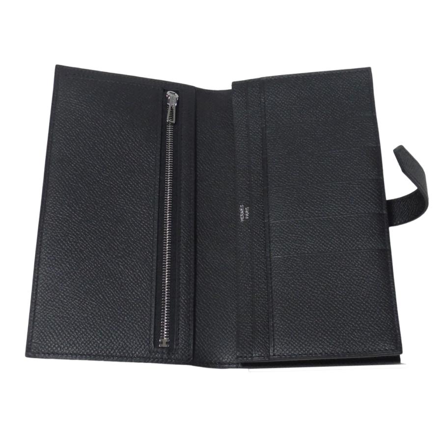 HERMES（エルメス） 長財布 ベアン・スフレ モノクローム ブラック