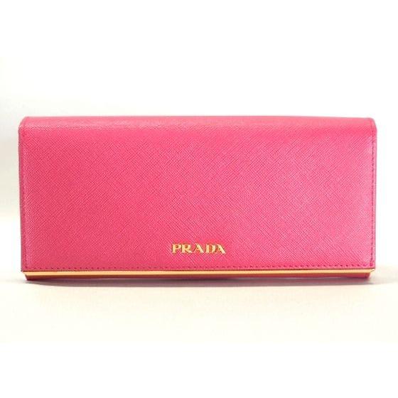 プラダ 長財布 ゴールドプレートメタルバー Peonia ピオニーピンク 牡丹色 1m1132 Prada Pw145 みとよ 通販 Yahoo ショッピング