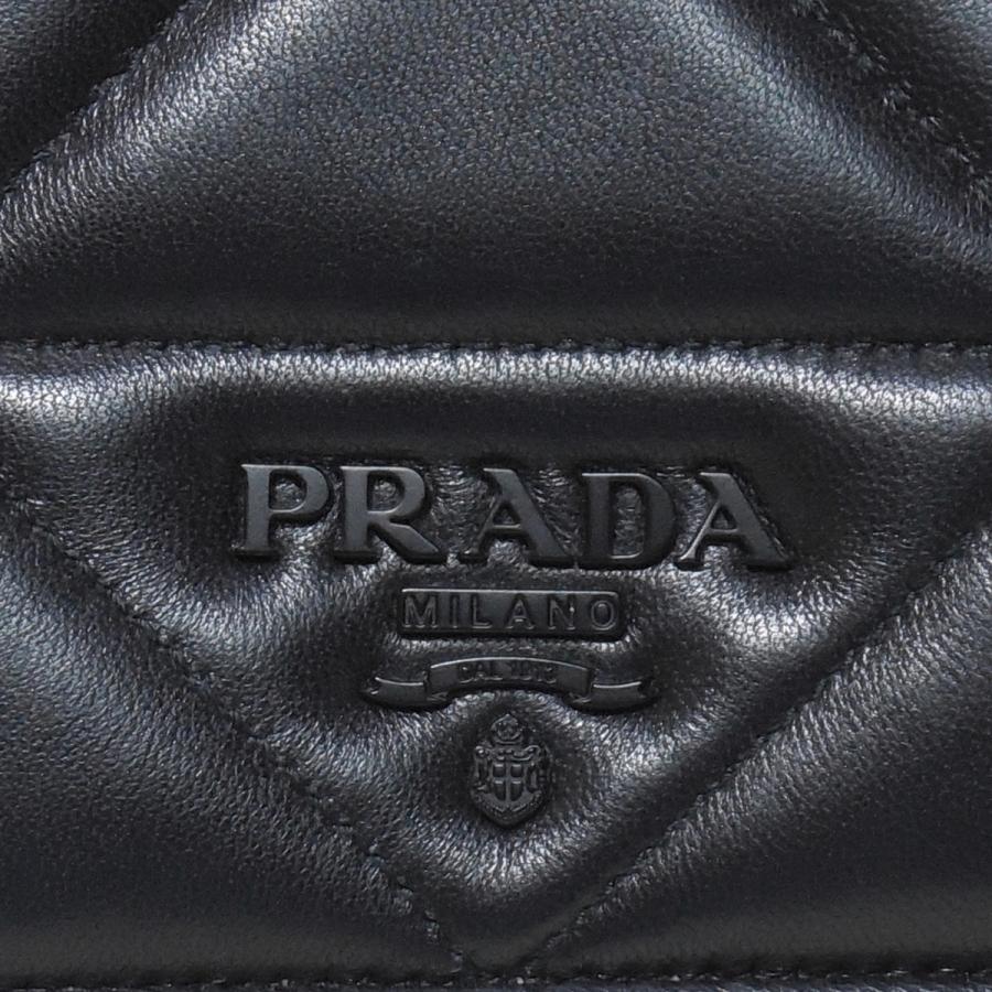 PRADA プラダ キルティング財布 ブラック 1MV204_WDF0_F0ES9
