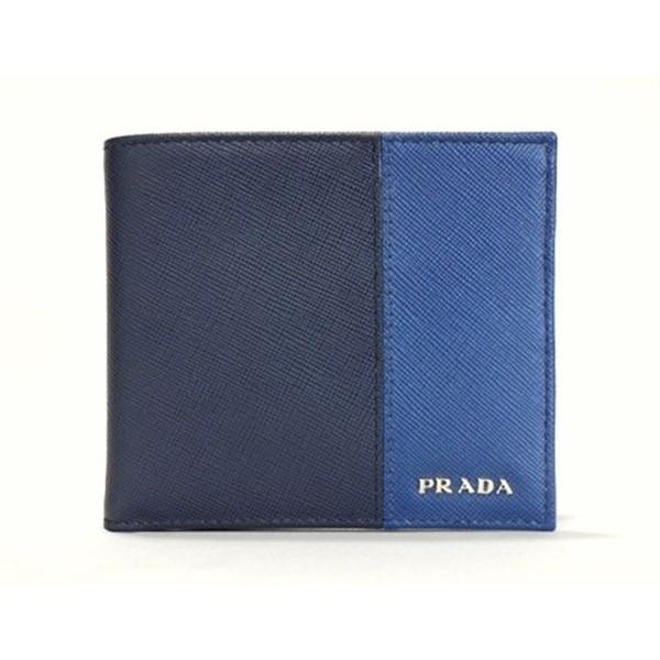 プラダ メンズ折財布 ネイビーブルー ブリュエット 2m0738 1sp F0s9k Prada Jsonic Ca