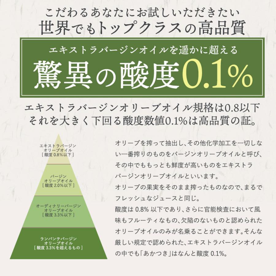 オリーブオイル 100％香川県産　エキストラバージンオリーブオイル「 あかつき （ルッカ種）182ｇ」国産　プレミアム　最高級 |  | 05