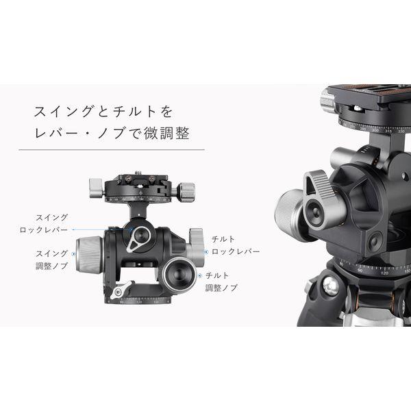レオフォト Leofoto G4 ギア雲台 G4+NP-60の画像