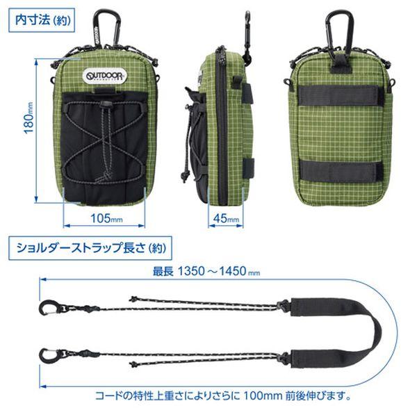 OUTDOOR PRODUCTS（アウトドアプロダクツ） スマートフォンポーチ07