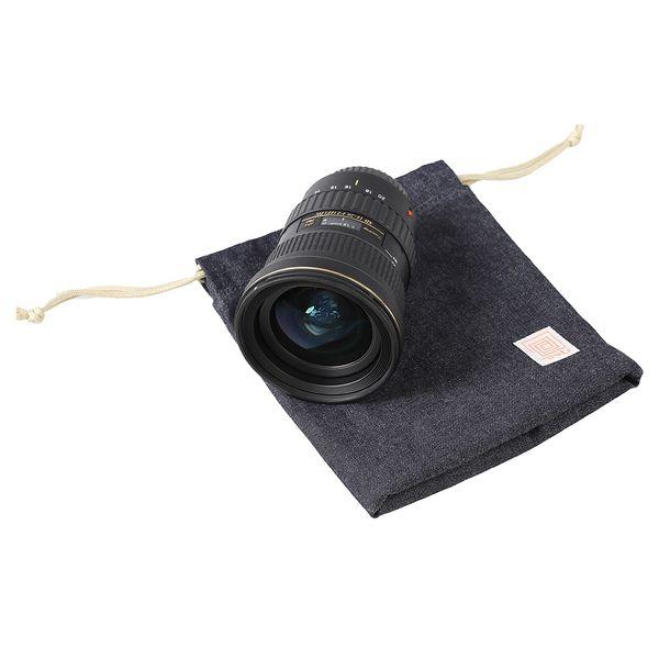 ケンコー・トキナー   も〜っと 包(つつむ) 巾着ポーチ プレミアムデニム | ケンコー・トキナー | 01