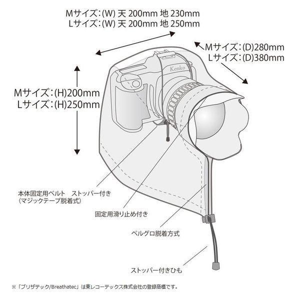ケンコー・トキナー   カメラレインカバーHT　Mサイズ　ネイビー | ケンコー・トキナー | 01