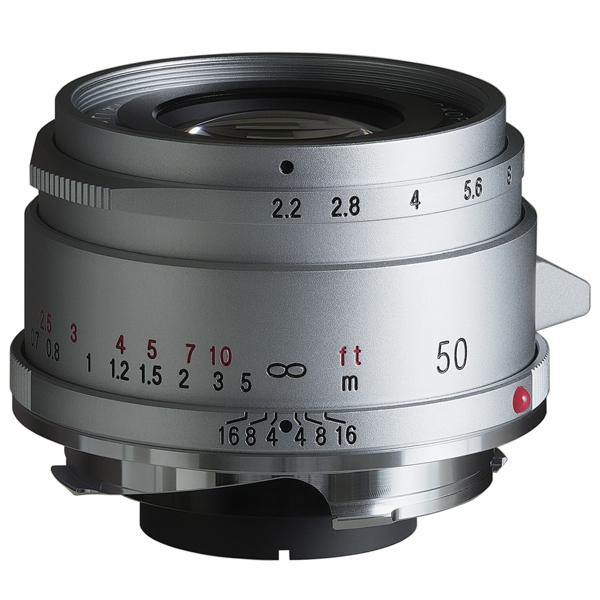コシナ フォクトレンダー COLOR-SKOPAR 50mm F2.2 VM シルバー | Voigtlander