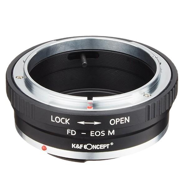 K&F CONCEPT　KF-FDEM　レンズマウントアダプター(レンズ側:キャノンFDマウント→カメラ側:キャノンEF-Mマウント）｜mitsu-boshi-camera