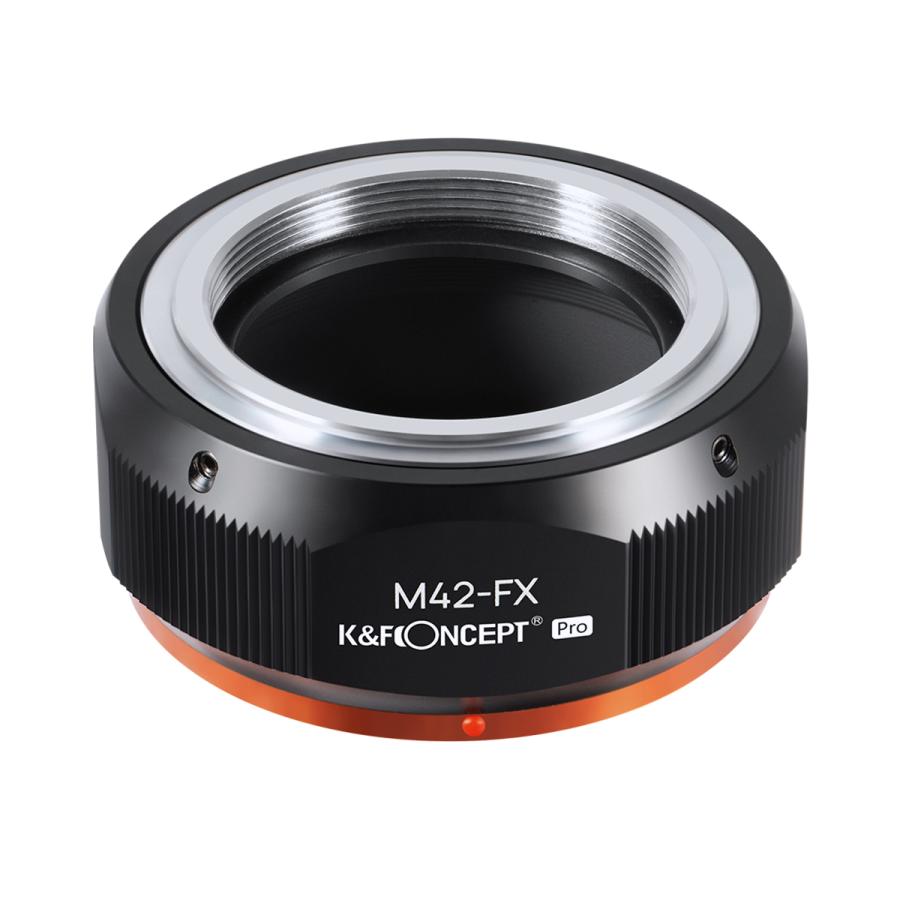 K&F CONCEPT　KF-42X.P レンズマウントアダプター(レンズ側:M42マウント→カメラ側: 富士フイルムXマウント)｜mitsu-boshi-camera