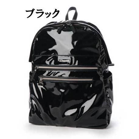 世界有名な La Bagagerie ラ バガジェリー エナメル合皮 プリュイ リュックサック リュックサック デイパック カラーを選ぶ ガンメタ Panero Shop