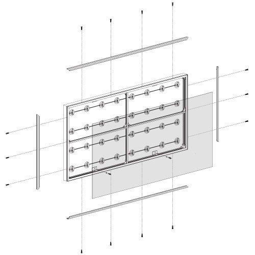 壁面看板 引取限定 ファサード看板 LED 内照式 店舗看板 大型 引き取り限定