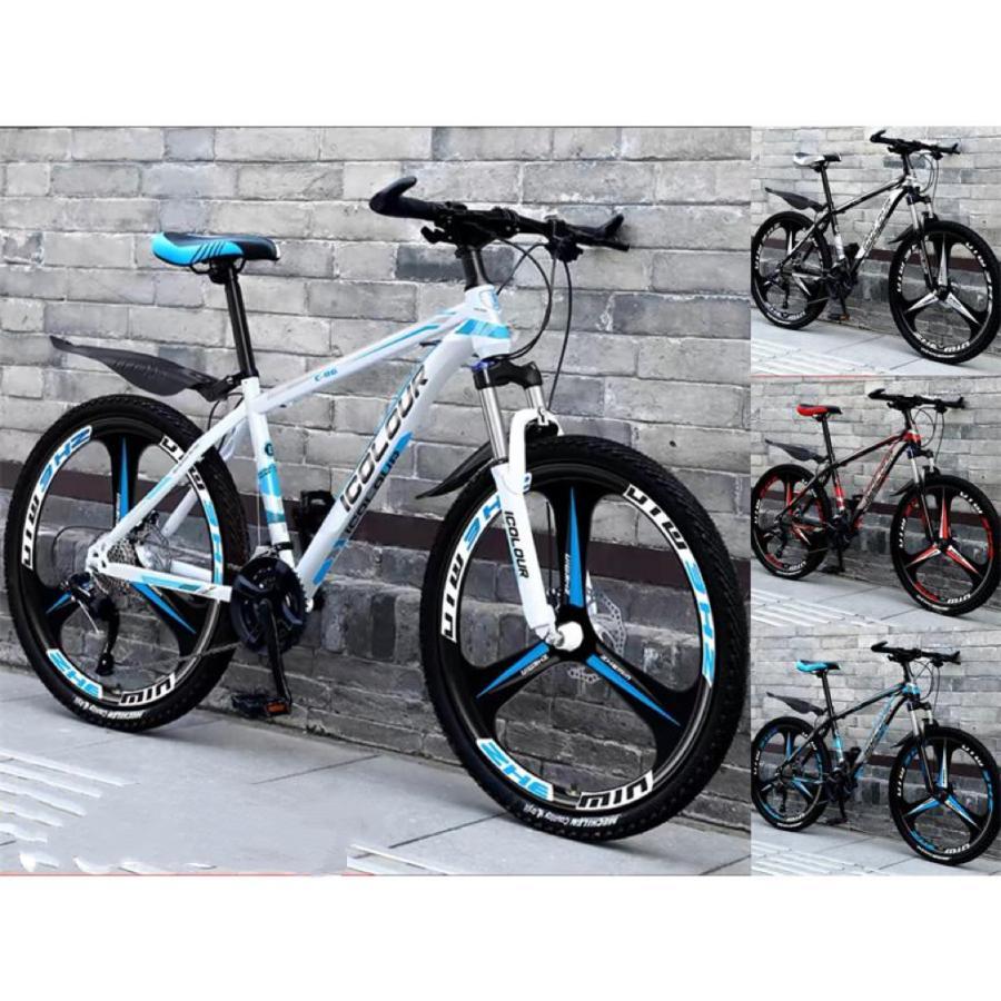 自転車 バイク マウンテンバイク 太いタイヤ 21 24 27 30段変速 24 