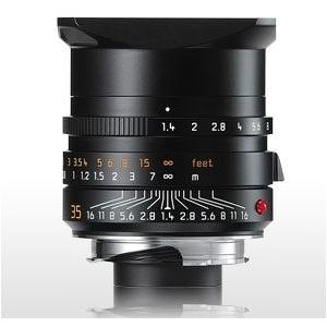 ライカ ズミルックスM f1.4/35mmASPH.ブラック広角レンズ #11663
