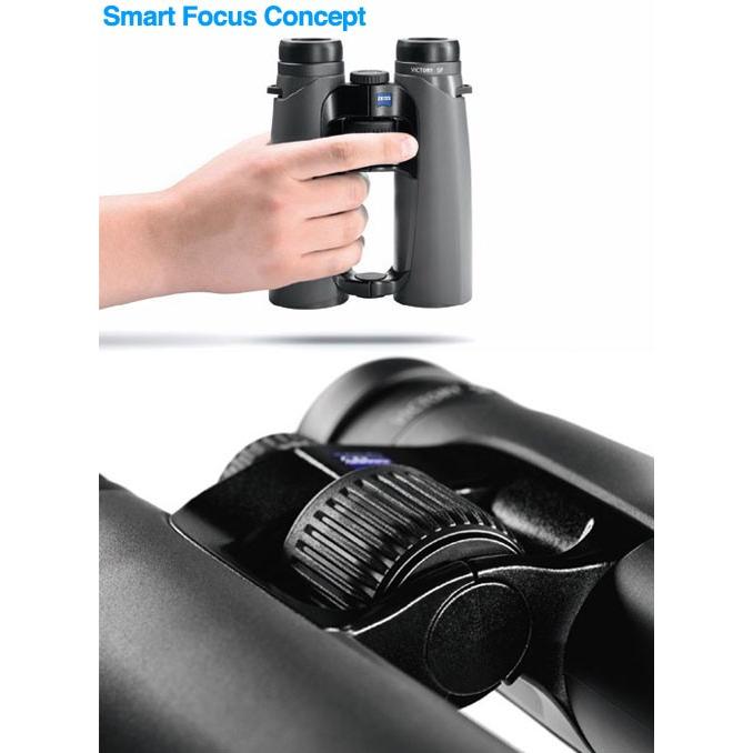 Carl Zeiss Victory SF 8x42 black Smart Focus 8× 42 Binoculars『在庫がなく長期お時間をいただく商品です』の画像