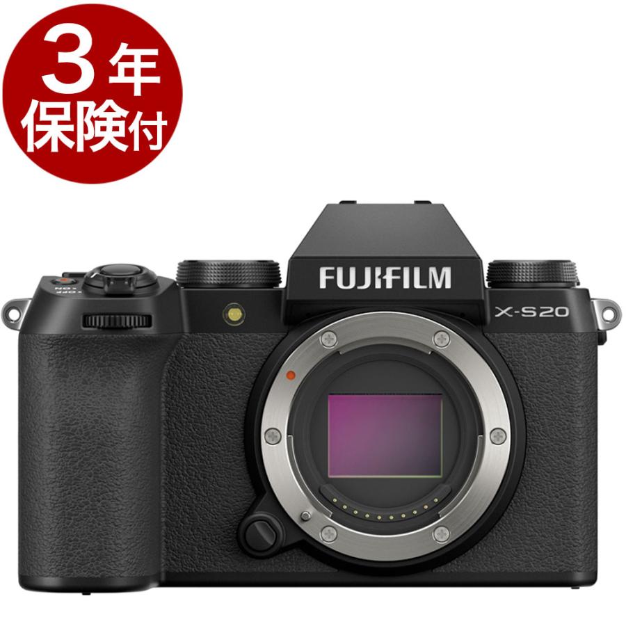 富士フイルム Xシステム 【3年保険付】FUJIFILM X-S20 ボディー 富士フイルム Xシステム 【3年保険付】FUJIFILM X-S20 ボディー