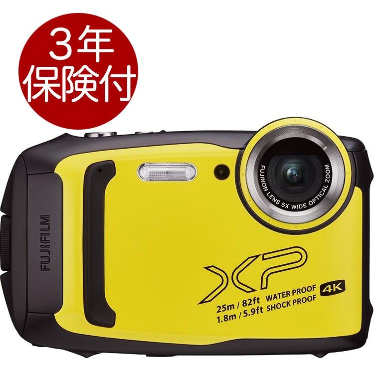 Fujifilm FinePix XP140 イエロー 水深25m防水・耐衝撃・耐寒・防塵アウトドアデジタルカメラ :fujifilm