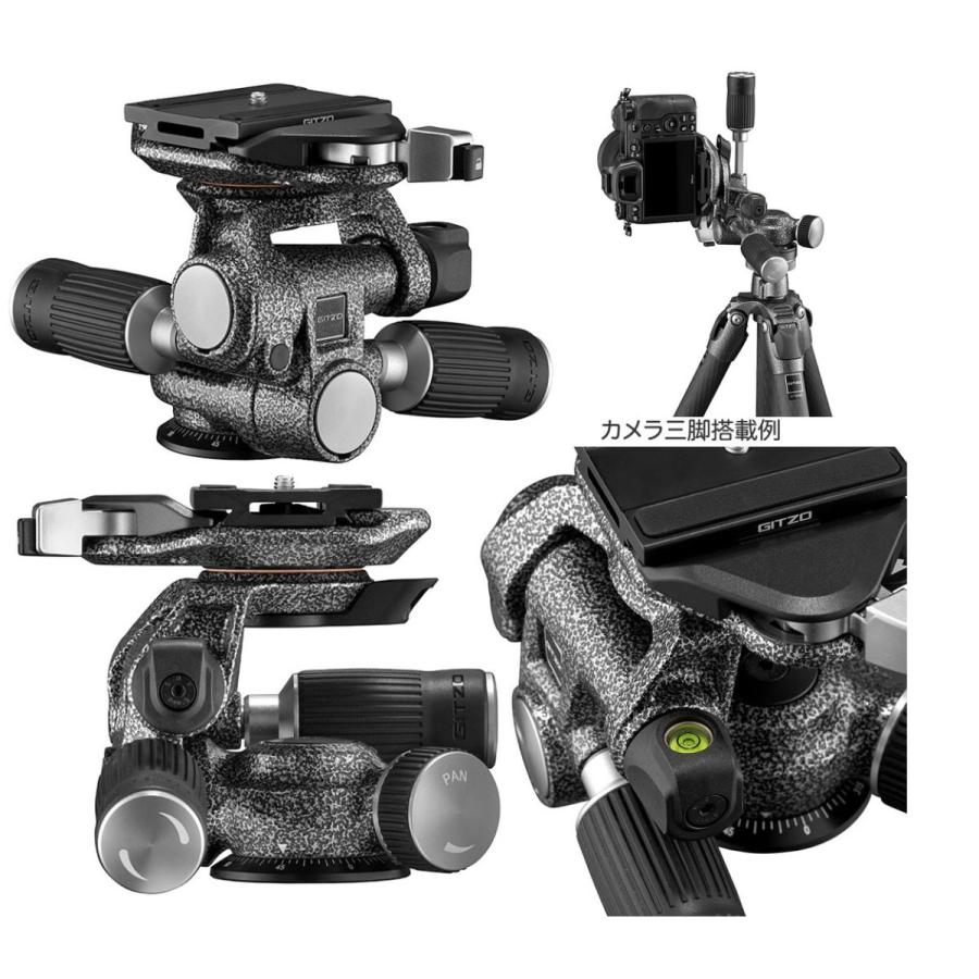 [登録で２年延長保証]GITZO GHF3W ３ウェイフルード雲台 野鳥ビデオデジスコ双眼鏡＆静止画用雲台_1