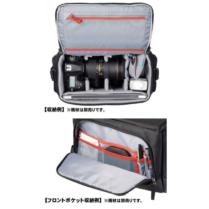 ハクバ GW-PRO RED ショルダーバッグ ライト L カメラバッグ ブラック