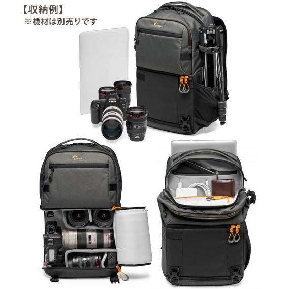 Lowepro ファストパック プロ BP250AWIII グレー バックパック Lowepro ファストパック プロ BP250AWIII グレー バックパック