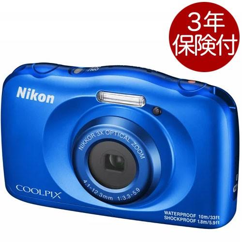 COOLPIX W Nikon W150 ブルー 耐衝撃・防塵防水デジタルカメラ