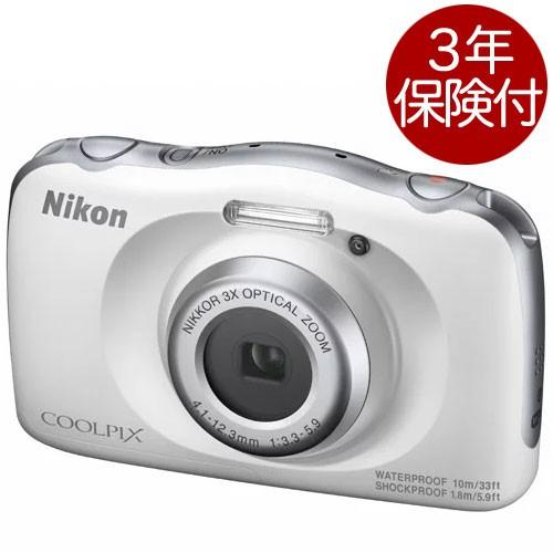 Nikon COOLPIX W150 ホワイト 耐衝撃・防塵防水デジタルカメラ : nikon 