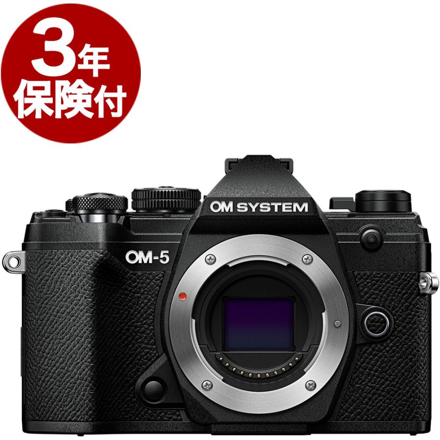 OM SYSTEM [3年保険付]OMシステム OM-5 Body ブラック『納期2〜3週間 