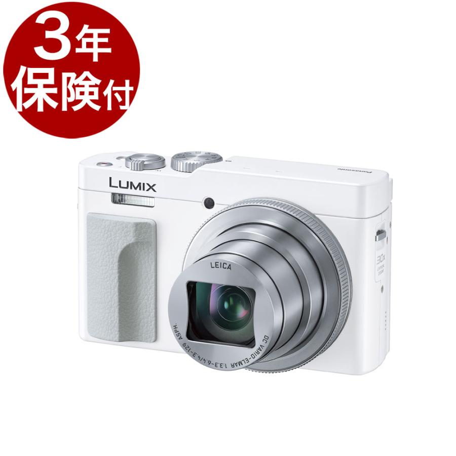 LUMIX TZシリーズ [3年保険付]Panasonic TZ99 -Kブラック／-Wホワイト