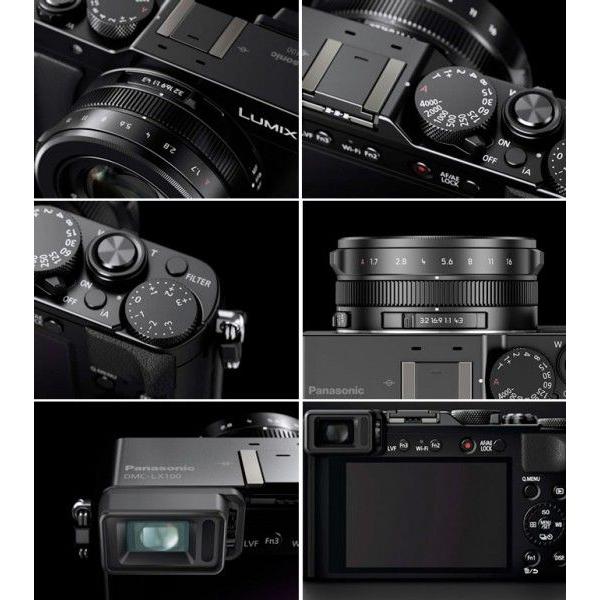 LUMIX Panasonic LX100デジタルカメラ ブラック : カメラのミツバ