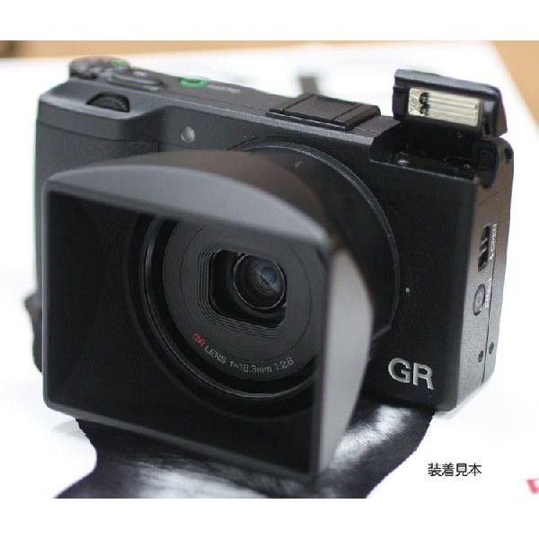 RICOH GRII　フードアダプターGH-3：BLACK MIST No5 Ricoh GH-3 Lens Hood and Adapter 175770 B&H Photo Video