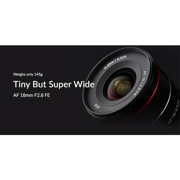 SAMYANG AF18mm F2.8 Sony FE フルサイズセンサー対応超広角単 SAMYANG AF18mm F2.8 Sony FE フルサイズセンサー対応超広角単