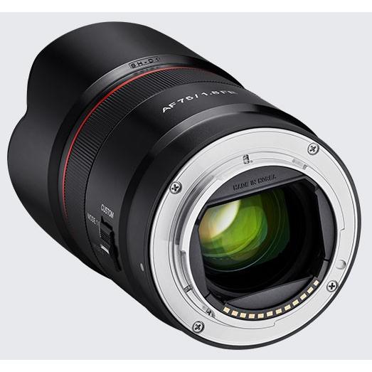 SAMYANG AF 75mm F1.8 ソニーEマウント 小型軽量標準レンズ (JAN:8809298886318) Sony FEマウント用中望遠AFレンズ『2020年５月２９日発売』｜mitsuba｜03
