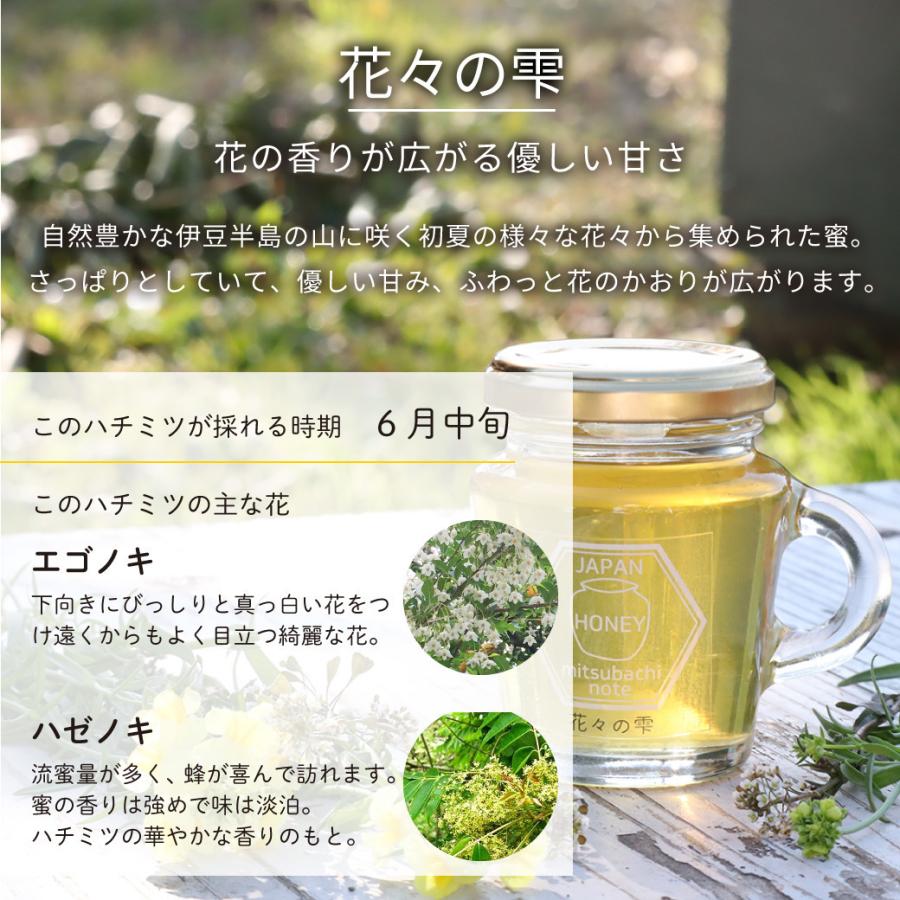 はちみつ 国産 蜂蜜 ハチミツ 純粋 非加熱 花々の雫 チューブタイプ