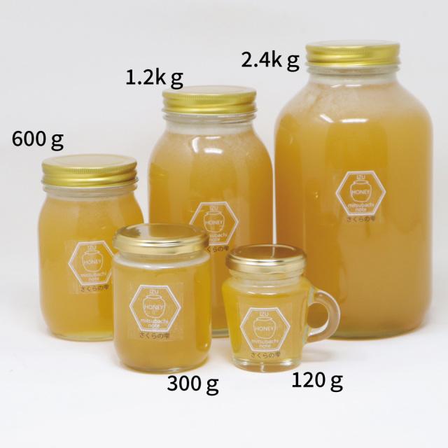 はちみつ 国産 蜂蜜 ハチミツ 純粋 非加熱 さくらの雫 2.4kg 大容量