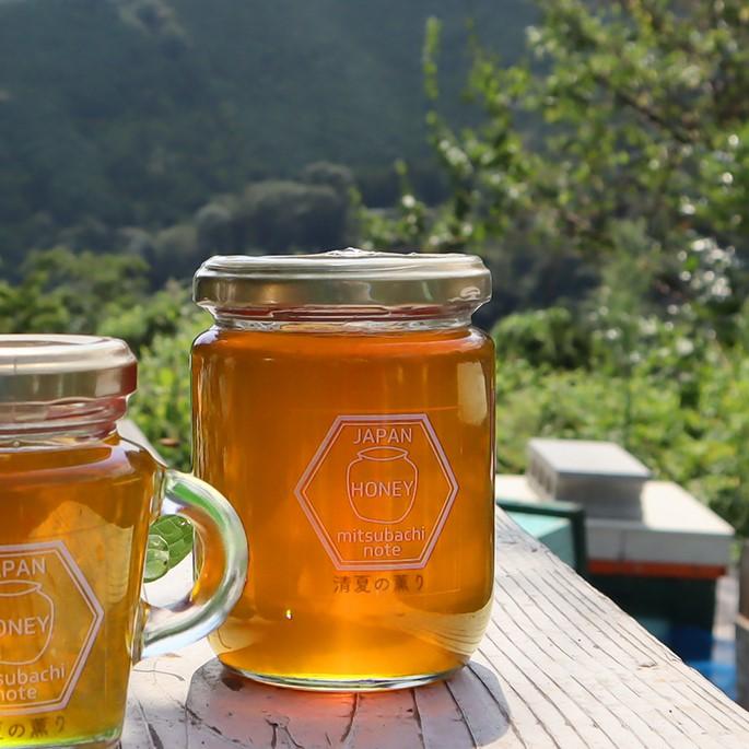 国産蜂蜜 ギフト はちみつ2本セット 300g 瓶 花々の雫 清夏の薫り