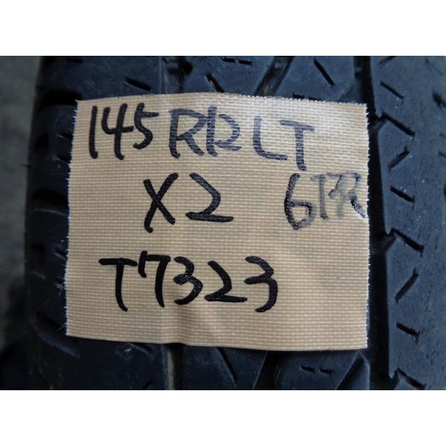 中古 BS タイヤ 145R12-6P 2本 K305 3.5mm 2018年｜mitsubasyoukai