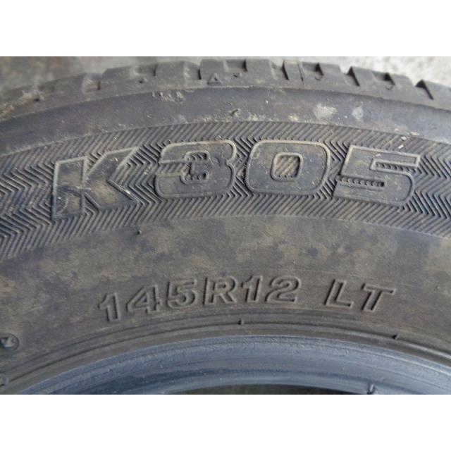 中古 BS タイヤ 145R12-6P 2本 K305 3.5mm 2018年｜mitsubasyoukai｜04