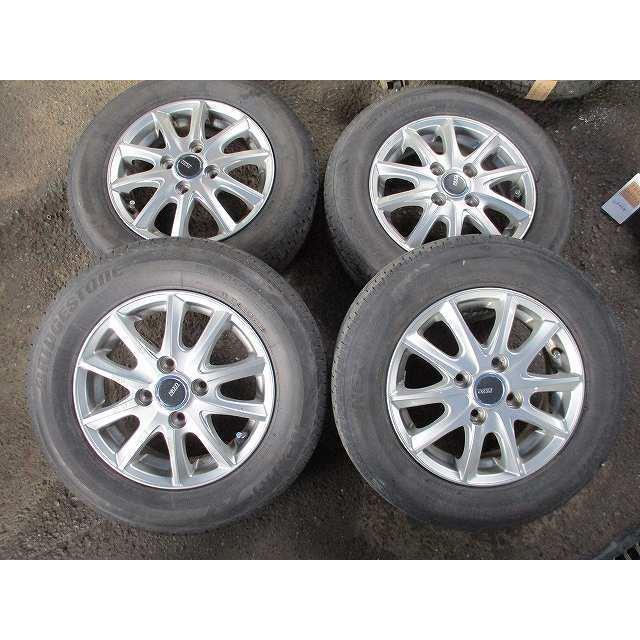 ミラ（ダイハツ） 中古 ミラ L275S 社外 6本スポーク 13インチ×4.00B 4 