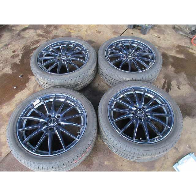 中古 オデッセイ RB1 社外 14本スポーク 18インチ 7J: アルミホーイル4 