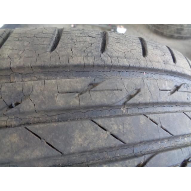 中古 ダイハツ クー M402S 純正 15インチ アルミホイール 1台分 タイヤ