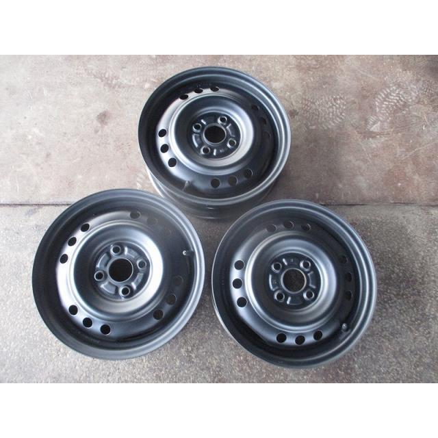 タント 中古 ダイハツ L375S 純正 14インチ 4.5J スチールホイール 3本