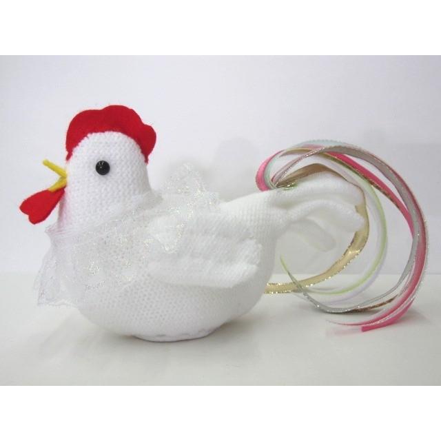 干支手芸 軍手で作る雌鶏 めんどり カラー軍手１枚で作る オリジナル手芸 縁起物の干支酉 Eto 024 みつばやymショップ 通販 Yahoo ショッピング