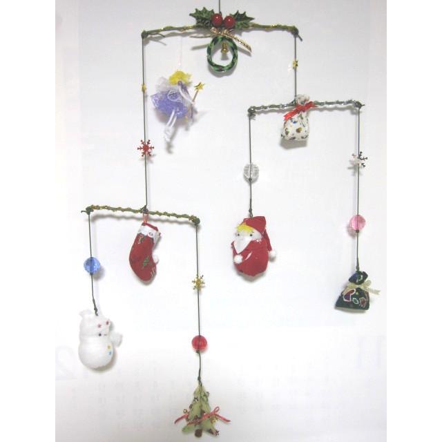 クリスマス モビール クリスマスオリジナル手芸キット クリスマス生地 キルト芯 フェルトで作る手芸キット Mo 0 みつばやymショップ 通販 Yahoo ショッピング